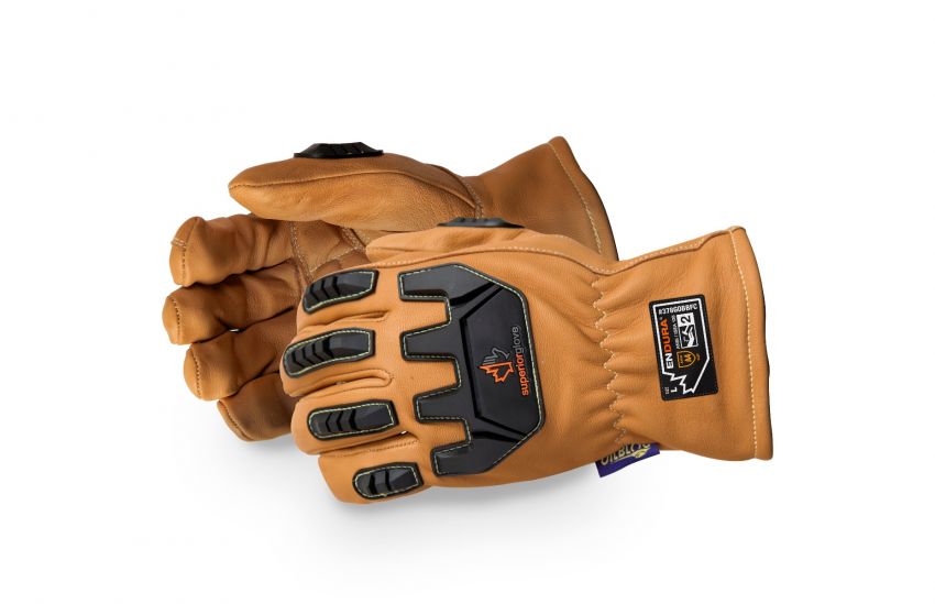 378GOBBFC Superior Glove®  Endura® Oilbloc™ Goat-Grain Driver Gloves with PinchGuard Finger Caps